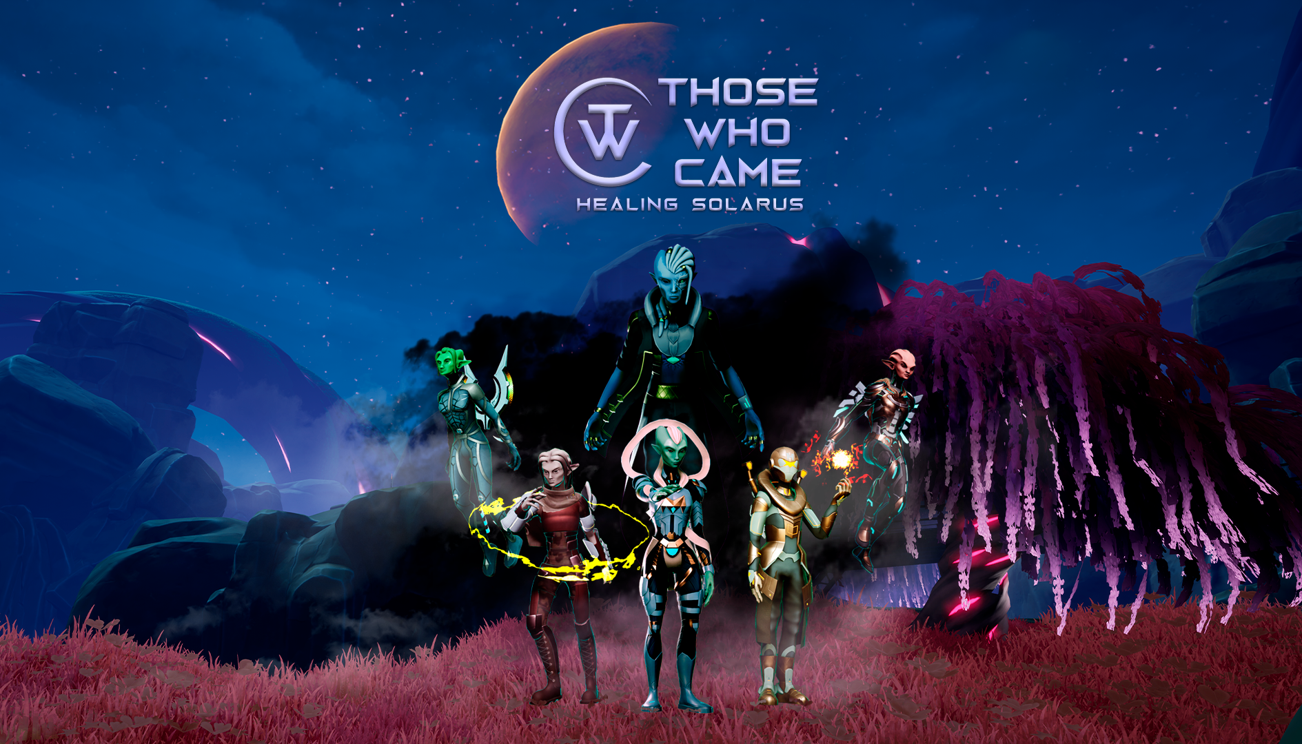 Those who came. Healing Solarus